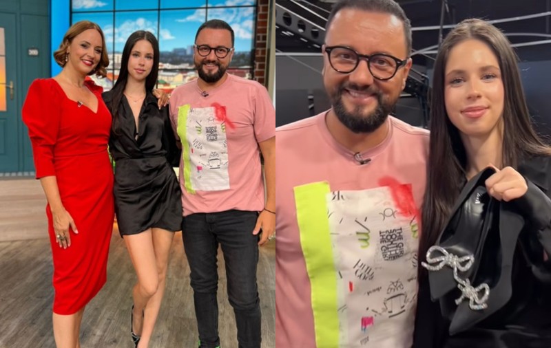 Reacția lui Măruță când fiica Andreei Marin a apărut în emisiunea lui de la PRO TV: „A intrat Violeta și am simțit să mă îndrept”. Remarca prezentatorului