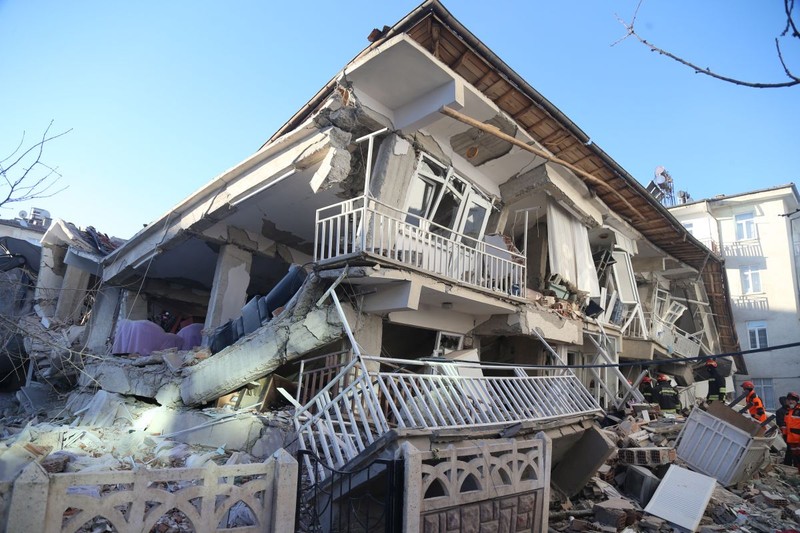 Provincia Elazig a fost cea mai afectată FOTO: EPA