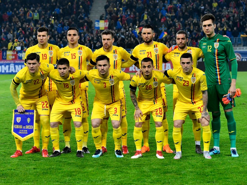Fotbalistii Romaniei la o fotografie de grup in meciul amical de fotbal dintre Romania si Suedia, desfasurat pe Stadionul Ion Oblemenco din Craiova, marti 27 martie 2018. © FOTO Razvan Pasarica/SPORT PICTURES