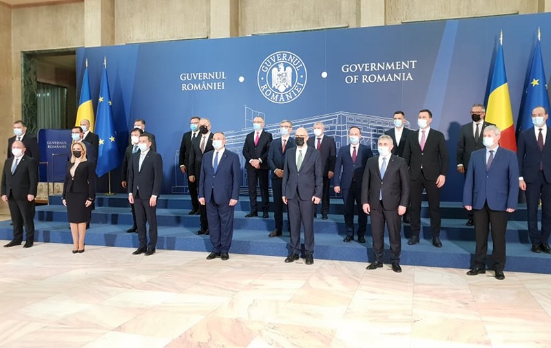 Guvernul Ciucă s-a reunit în prima ședință la Palatul Victoria. Mesajul premierului