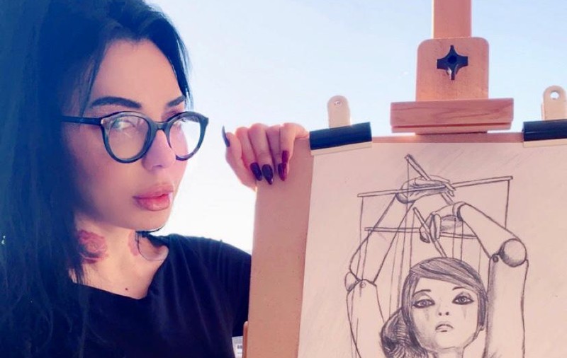 DJ Wanda face cursuri de desen la Londra