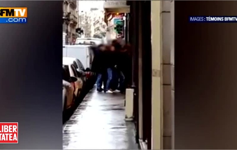 Doi tâlhari au fost prinși într-un magazin de bijuterii parizian|VIDEO