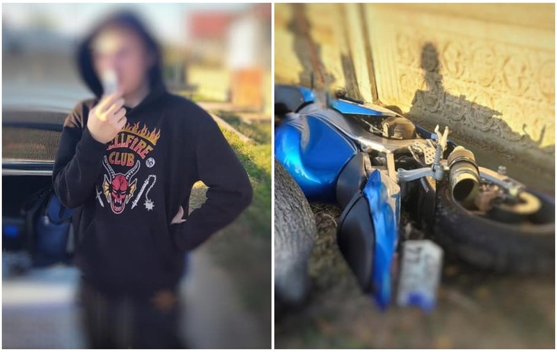 Permisul unui motociclist de 19 ani din Gorj a fost suspendat 870 de zile. Amendă de 6.090 de lei, după ce polițiștii au tras foc de avertizare