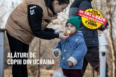 Campania „Alături de copiii din Ucraina” lansată și finanțată de Fundația Ringier România