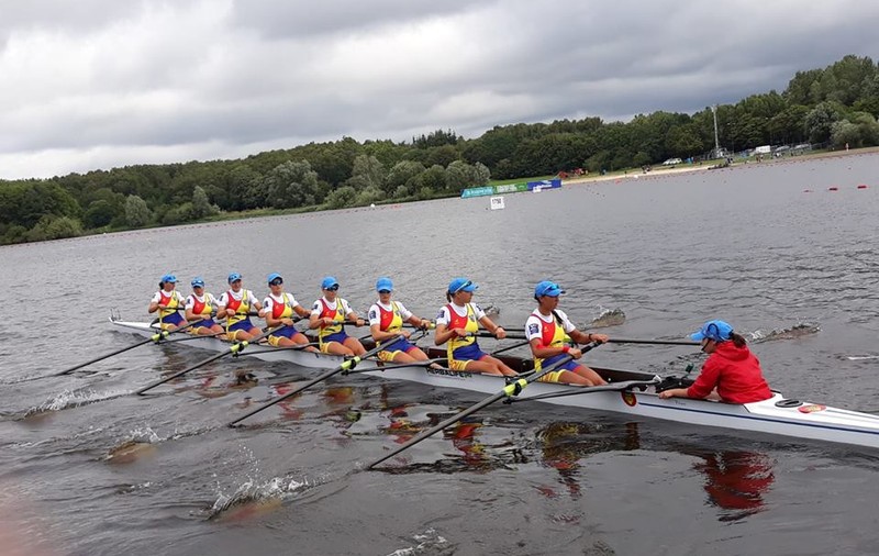 România, locul 1 pe națiuni la Campionatul European de canotaj 2018, după ziua de sâmbătă. Cinci medalii pentru tricolori: trei de aur, una de argint şi una de bronz