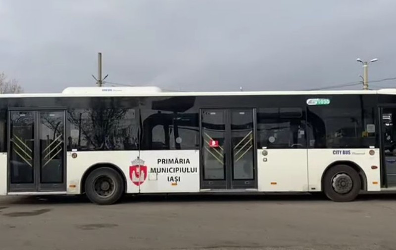 Șoferii de autobuz din Iași au intrat în grevă. Ei cer salarii de 4.000 de lei/lunar