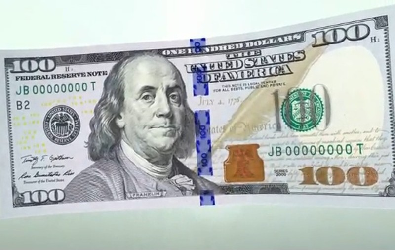 Video / Aşa arată noua bancnotă de 100 de dolari