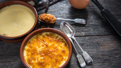 Cremă de zahăr ars - rețeta clasică explicată pas cu pas