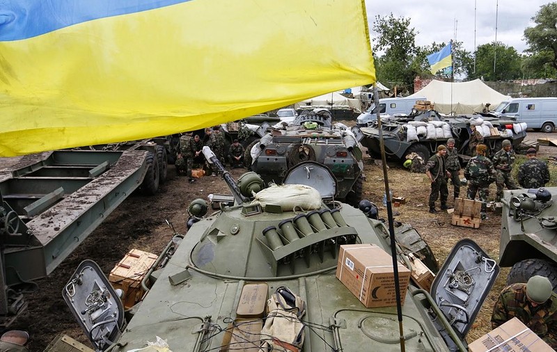 Patru soldați ucraineni au fost uciși într-un bombardament în regiunea Donbass