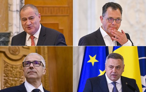 Marian Neacșu, Ștefan Radu Oprea, Radu Marinescu, Florin Barbu. Sursa foto: Hepta