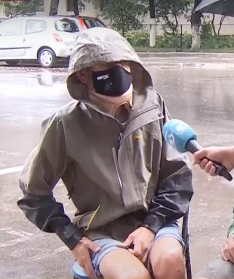Teodor Gheorghe, victima polițiștilor. Sursa foto: captură video Antena 3