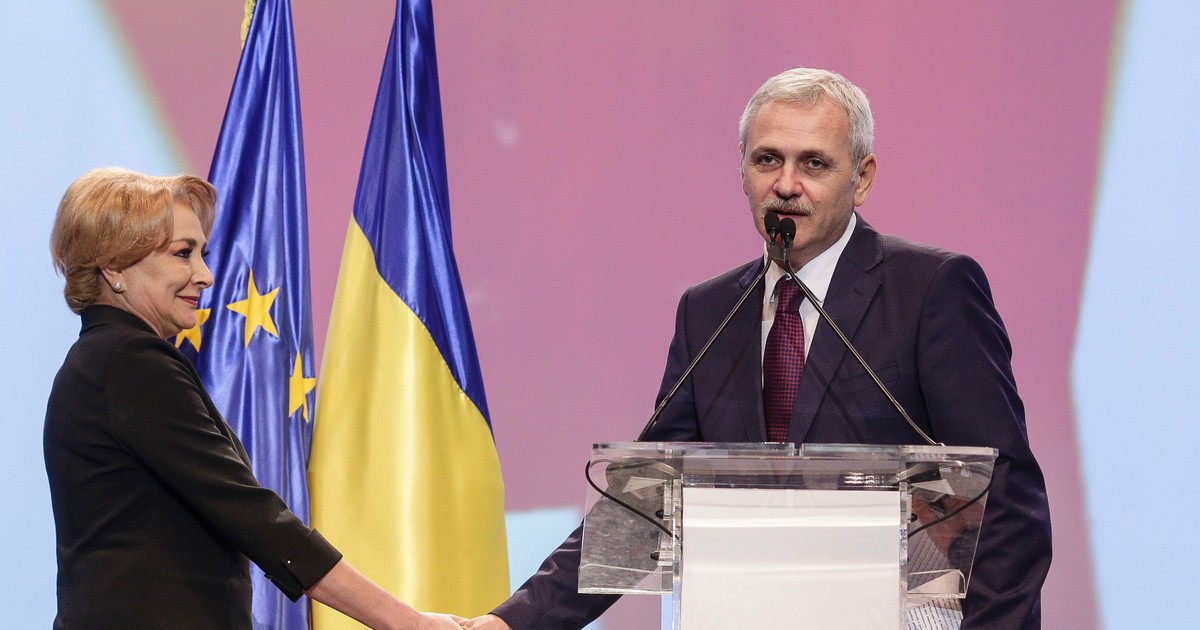 Viorica Dăncilă și Liviu Dragnea INQUAM Photos/Octav Ganea