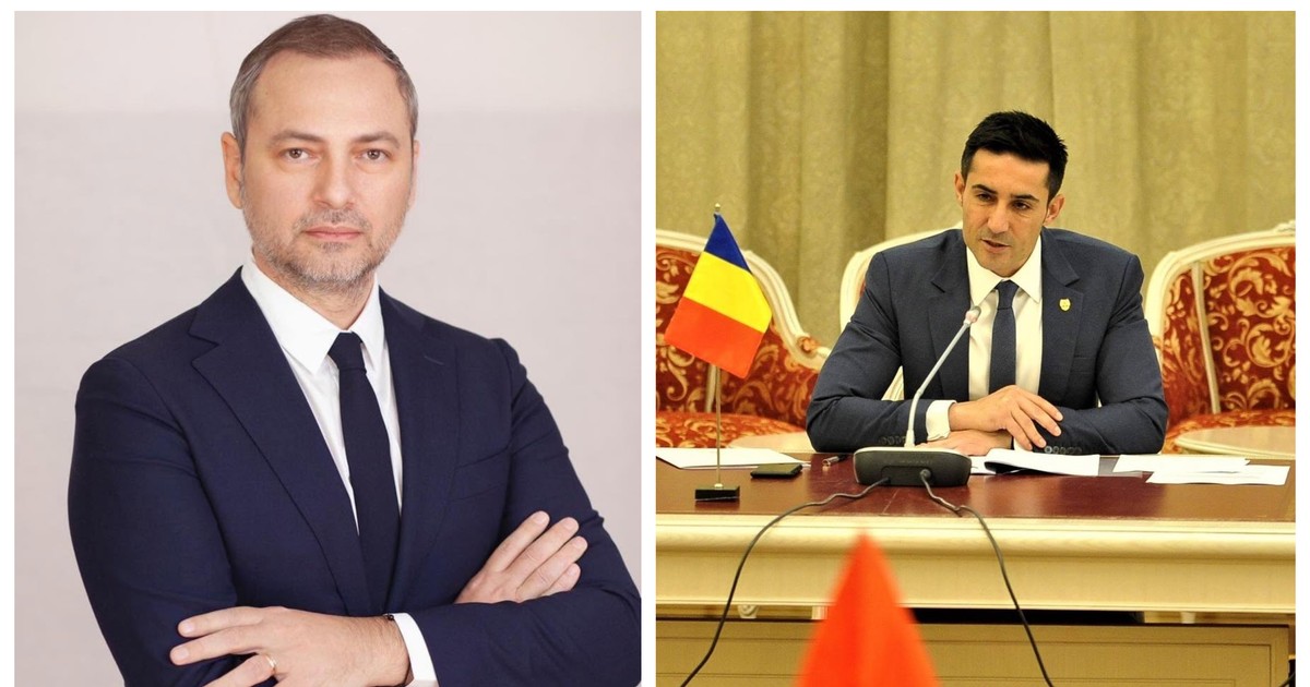 Dan Motreanu (PNL) și Claudiu Manda (PSD), colaj
