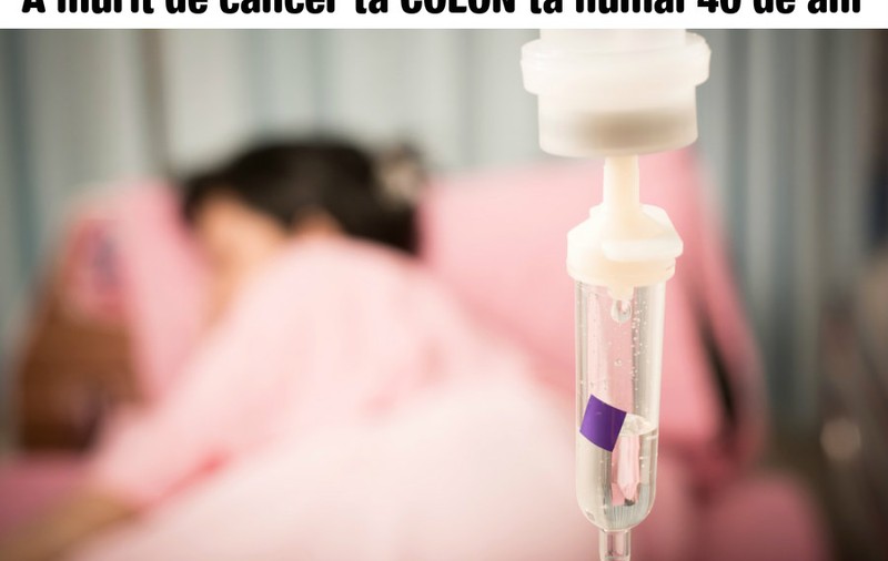 O femeie a murit de cancer de colon la 40 de ani. Ce simptome a ignorat