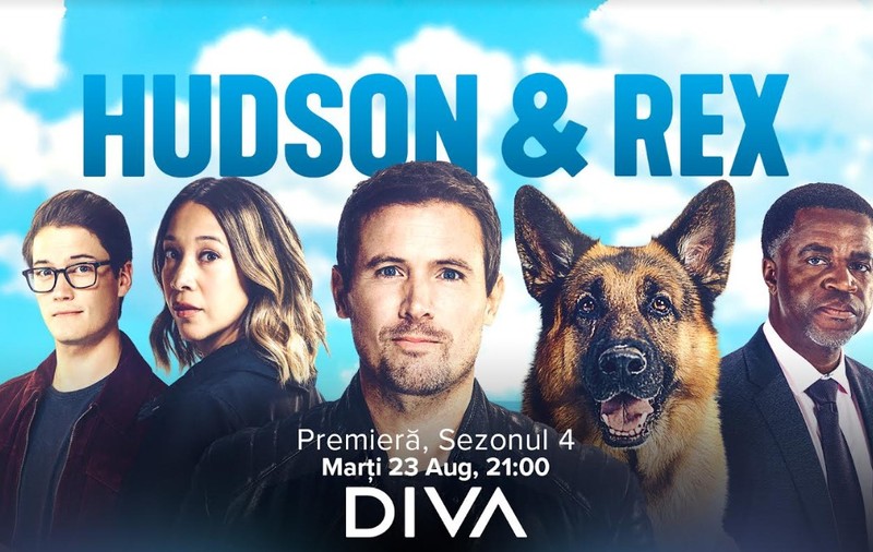Un nou sezon „Hudson și Rex”, la DIVA