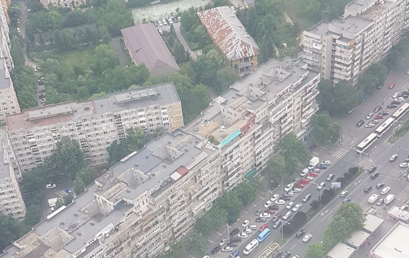 FOTO & VIDEO / Intrările în București s-au aglomerat, dar circulația nu e blocată. E afectat traficul din Piața Victoriei