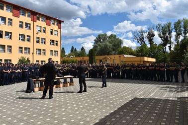 Școala de Agenți de Poliție „Septimiu Mureșan” din Cluj-Napoca. Sursa foto: Facebook / Școala de Agenți de Poliție „Septimiu Mureșan” din Cluj-Napoca