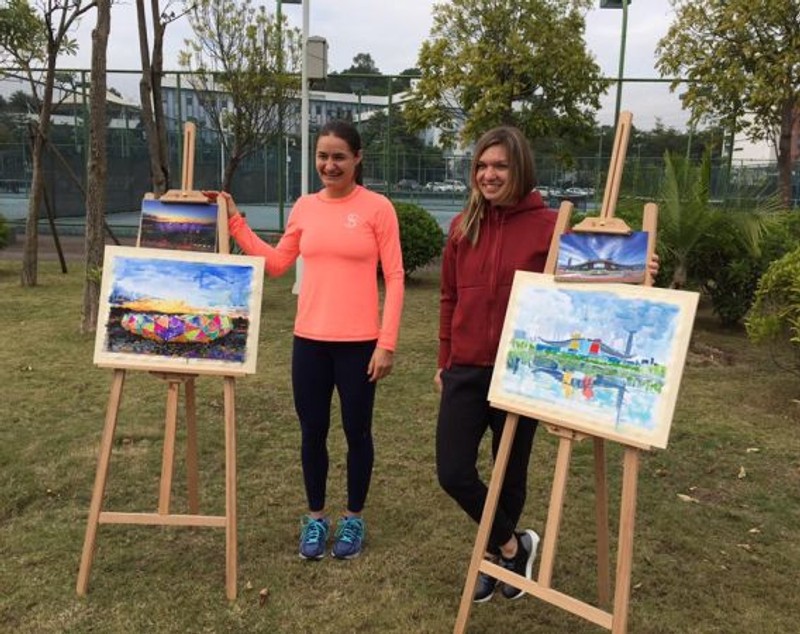 Simona Halep a ajuns în China: ”Să începem noul an! Sunt bucuroasă că am revenit la Shenzhen!”. Surpriza organizatorilor | GALERIE FOTO