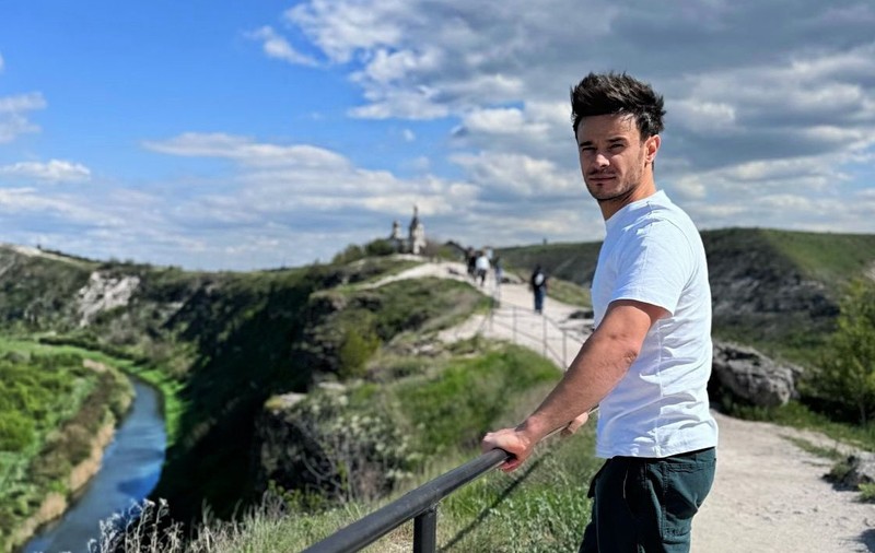 Imagini cu fetița lui Dima Trofim, actorul din „Iubire cu parfum de lavandă”. Unde au făcut vacanța vara aceasta