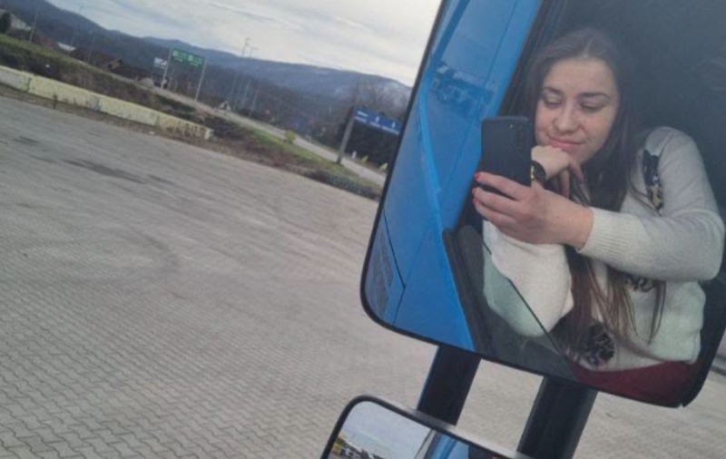 Marija, tânăra care conduce camioane și are toate categoriile de permis: „Pentru mine a fost ceva firesc”
