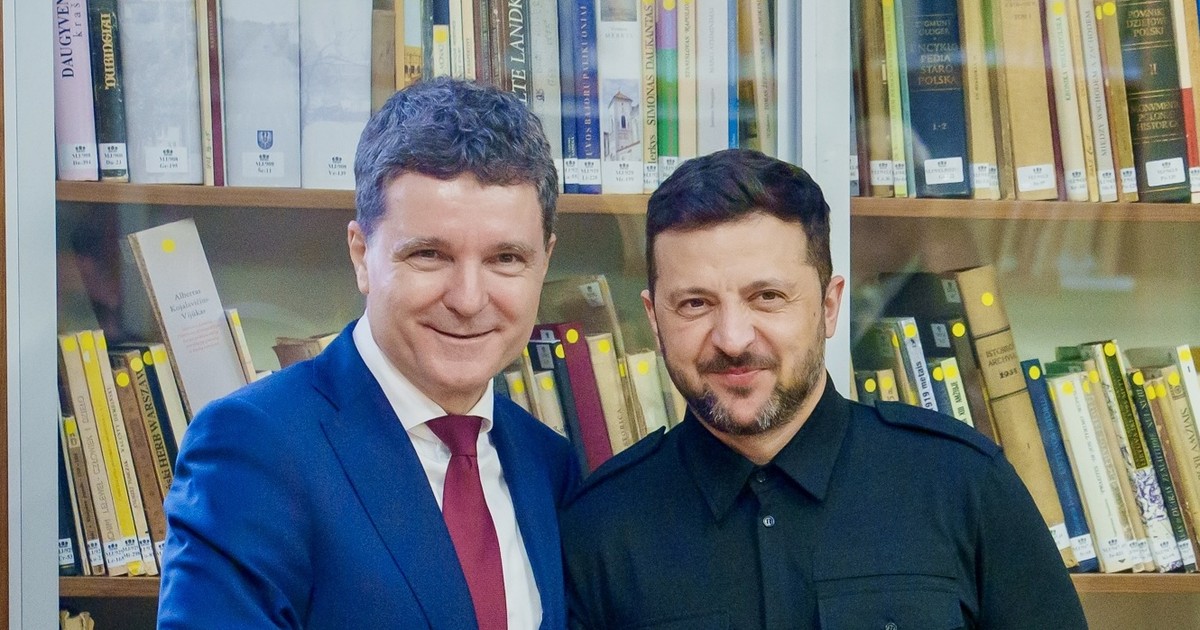 Nicușor Dan și Volodimir Zelenski. Foto: Administrația Prezidențială