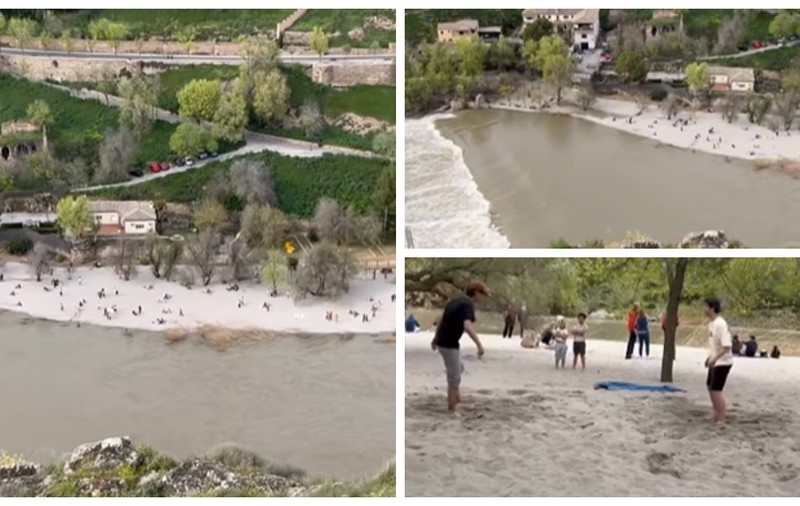 Orașul din Spania care și-a recăpătat plaja grație unei inundații: „E un cadou al naturii”