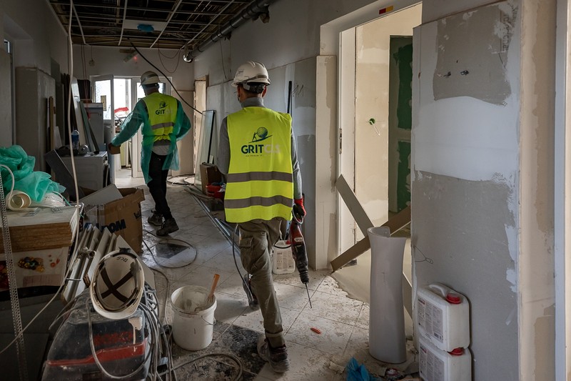 Firma care se ocupă de renovare are experienţă în amenajarea spitalelor