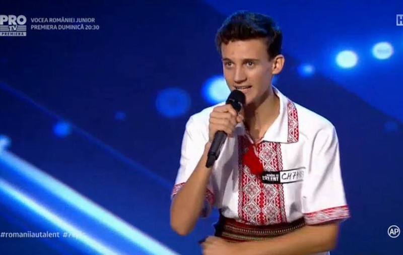 Gabriel Nebunu de la Românii au talent 2017, show cu muzică populară