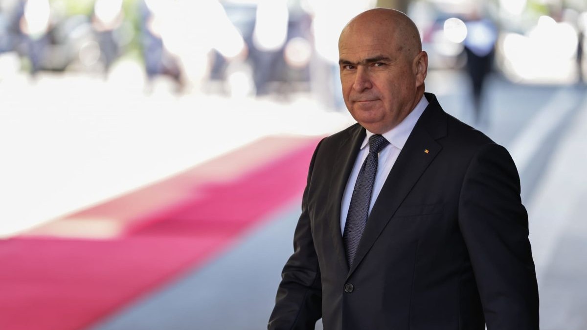 Premierul interimar Ilie Bolojan, iulie 2026