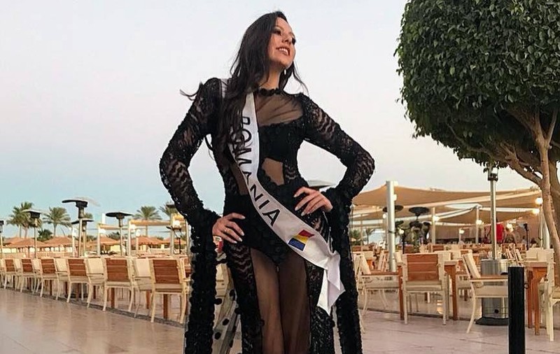 FOTO| Monica Hill, o clujeancă de 18 ani, reprezintă România la Miss Intercontinental, în Egipt