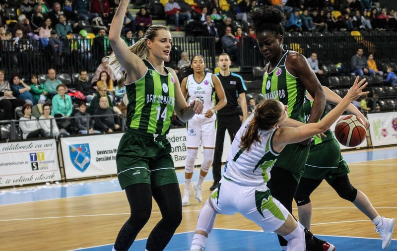 Sepsi Sf. Gheorghe, eșec în ultimul meci din Grupa D din Eurocup la baschet feminin