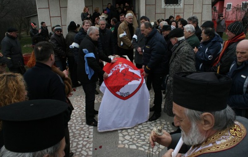 Fostul fotbalist Ion Nunweiller, înmormântat cu onoruri militare