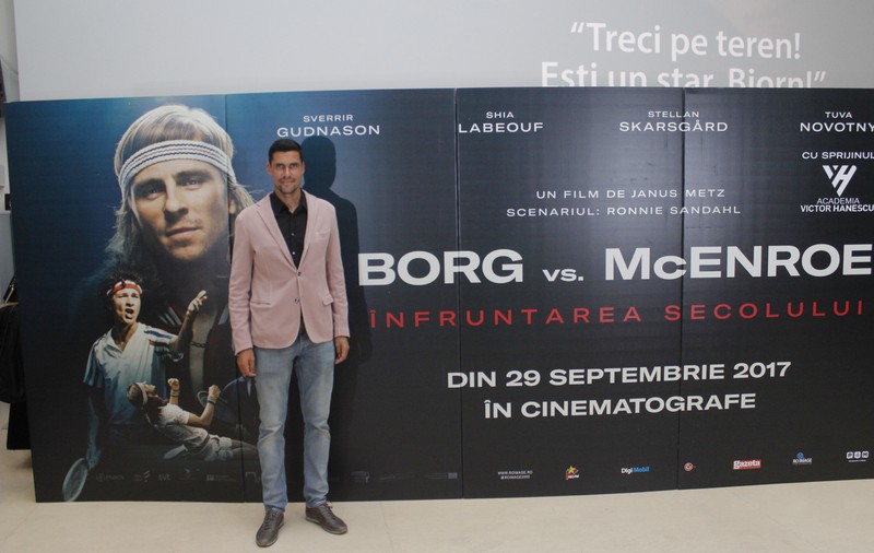 Victor Hănescu, impresionat de filmul ”Borg versus McEnroe. Înfruntarea secolului”