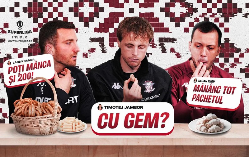 Jucătorii străini de la Rapid au încercat gustări românești