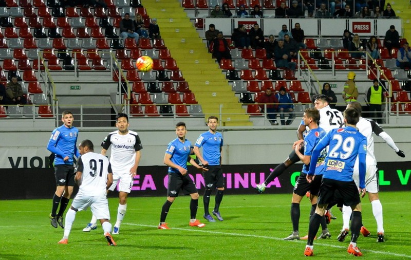 Liga 1, etapa a 24-a. Astra Giurgiu - FC Viitorul 1-0. Teixeira a marcat unicul gol. Astra a depășit-o pe Dinamo