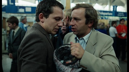 Actorii Boguslaw Linda&nbsp;și&nbsp;Jerzy Stuhr&nbsp;în&nbsp;Blind Chance