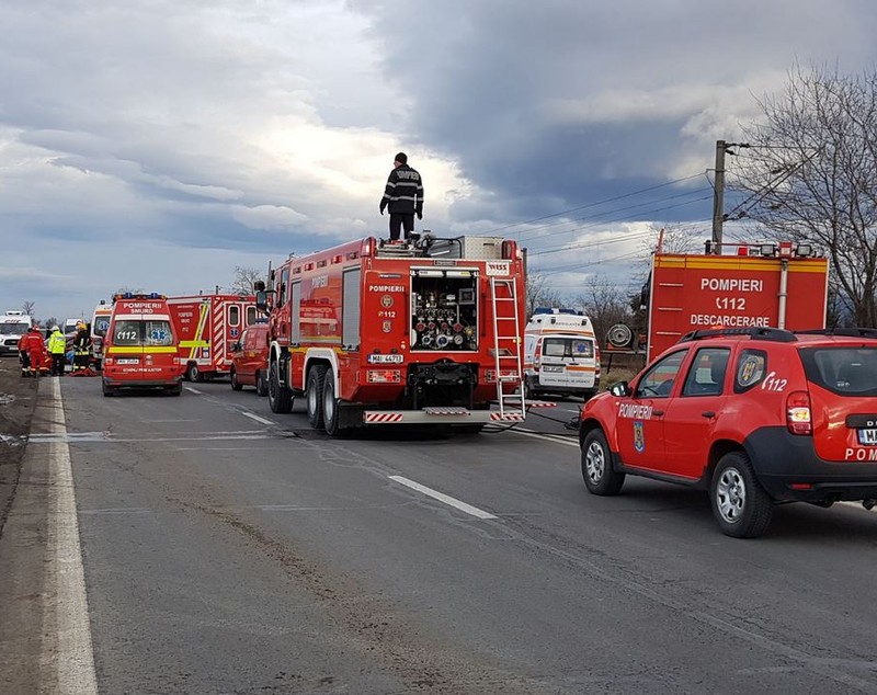 FOTO&VIDEO/ Patru oameni, morți într-un grav accident în Hărman, județul Brașov. Un copil, printre victime