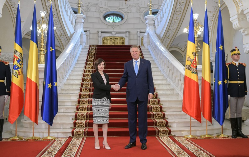 Iohannis, vizită în Republica Moldova. E prima vizită a unui șef de stat la Chișinău, după ce Maia Sandu a ajuns președinte