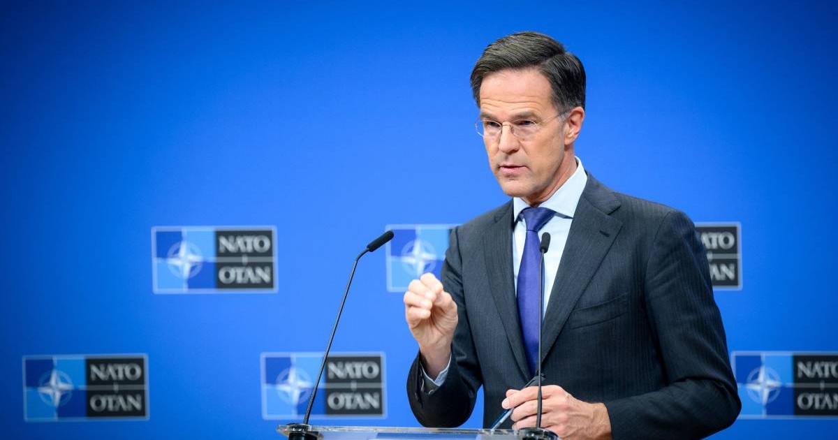 Șeful NATO Mark Rutte Foto: Hepta