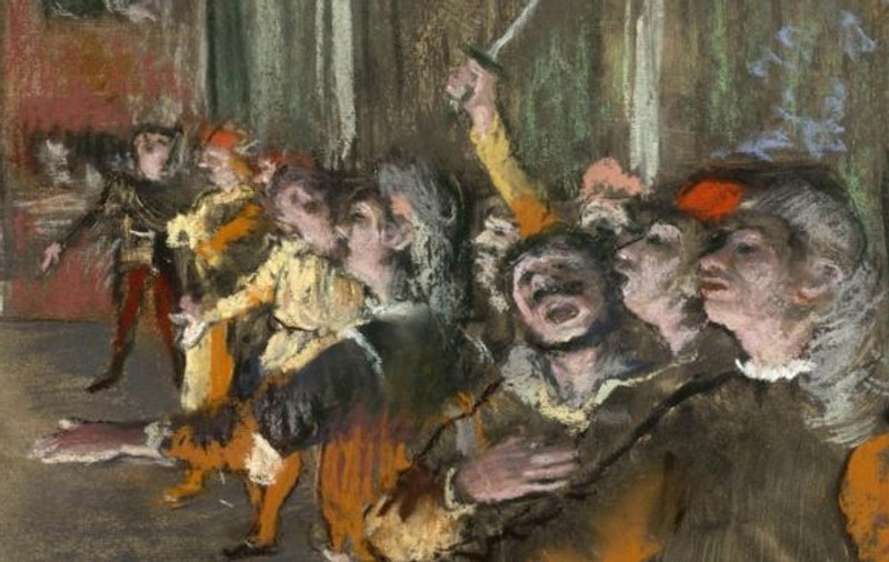Tablou de Degas, furat în 2009, găsit într-un autobuz, lângă Paris