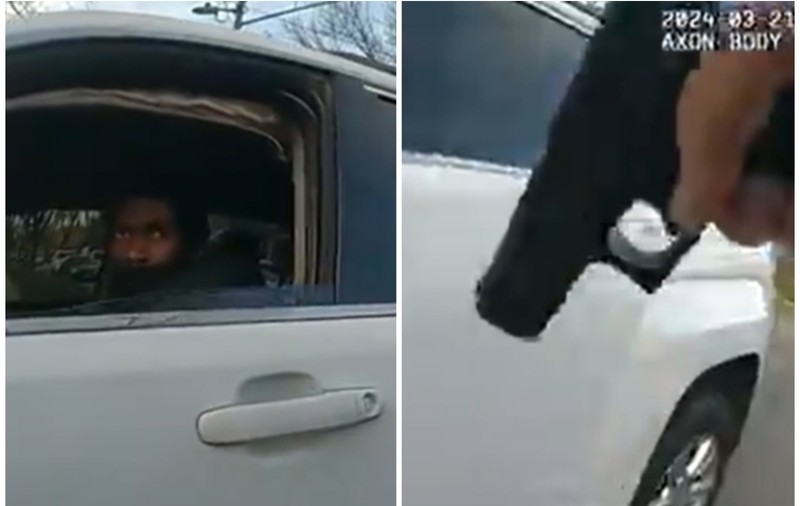 Control în trafic în SUA, încheiat cu o ploaie de împușcături. Polițiștii au tras aproape 100 de focuri de armă în 41 de secunde | VIDEO