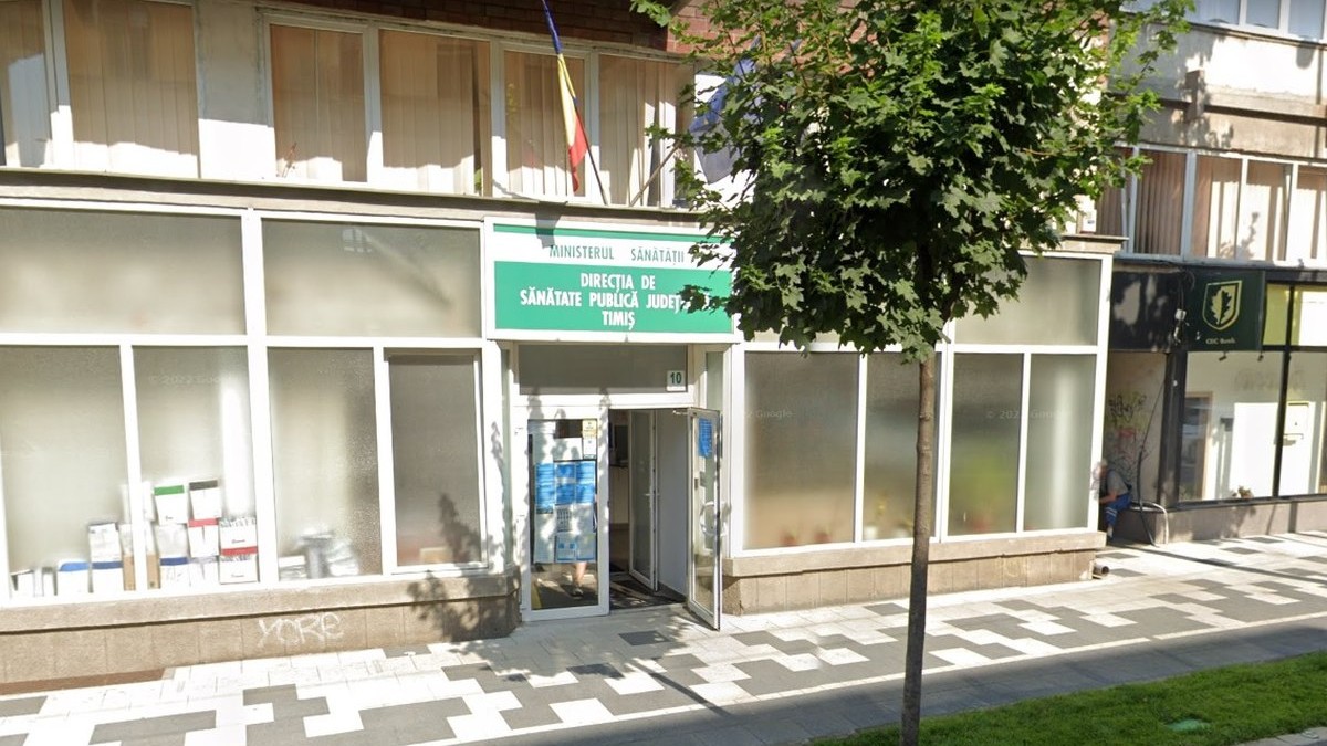 Sediul DSP Timis, unde au avut loc perchezitiile. Foto: Google Maps