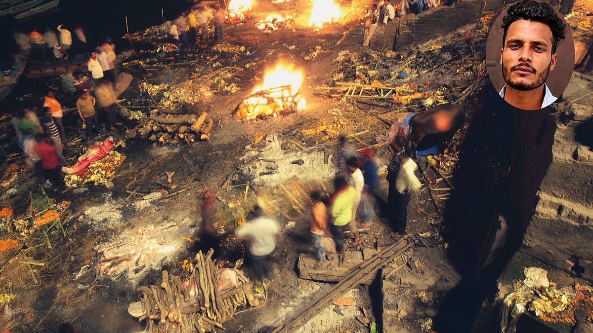 inmormântare india incinerare GettyImages-1212507455