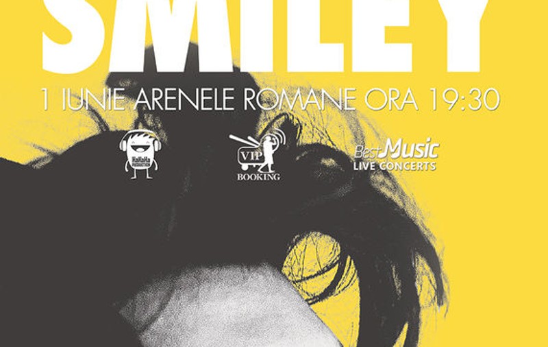 Concert Smiley & the band pe 1 iunie la Arenele Romane
