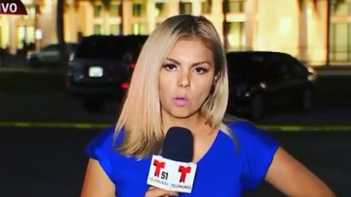 O jurnalistă, accidentată în timp ce transmitea live. A fost lovită de o mașină
