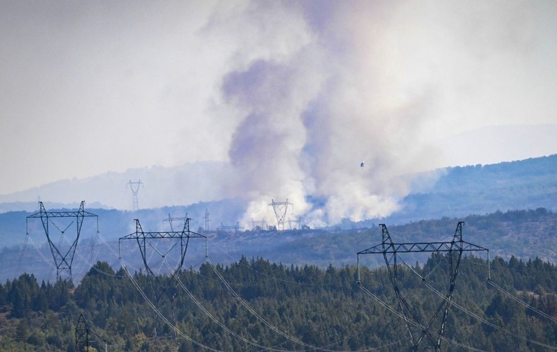 România a trimis aeronave ale Forțelor Aeriene să intervină pentru stingerea incendiilor din Macedonia de Nord