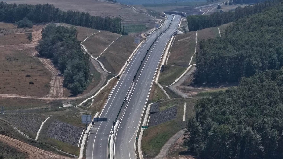 O parte din autostrada A3 Zimbor - Poarta Sălajului