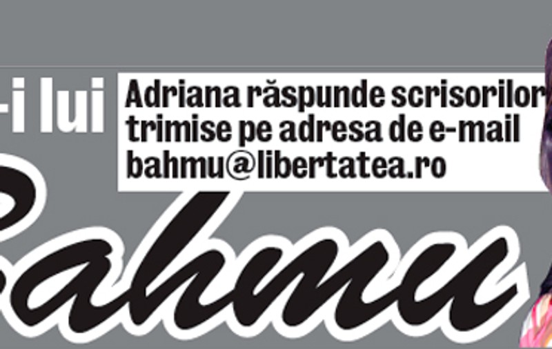Scrie-i lui Bahmu | "Vrea să luăm o pauză"