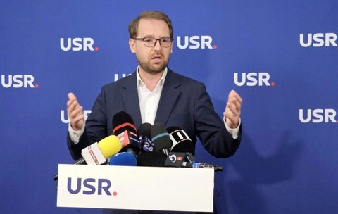 Dominic Fritz a fost ales președintele USR în iunie 2025. Foto: Cristian Otopeanu / Libertatea