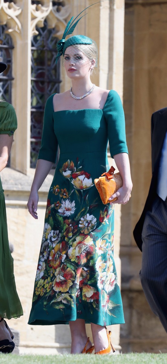 Lady Kitty Spencer, apariție spectaculoasă la nunta lui Harry
